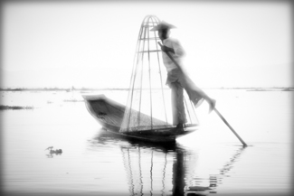 Fisherman, Inle Lake, Myanmar 2012