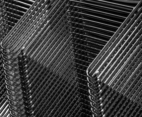 stacked chairs