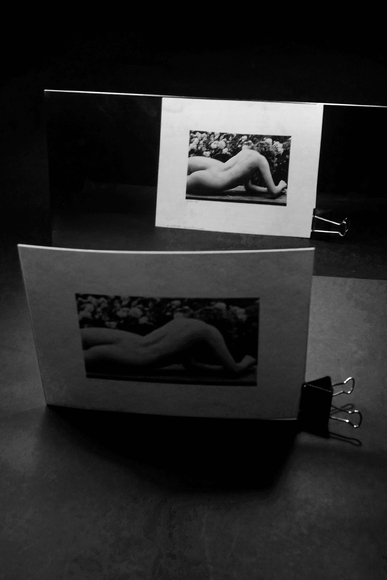 Jennifer's photo reflected