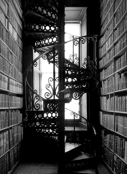 Stairway to the books
