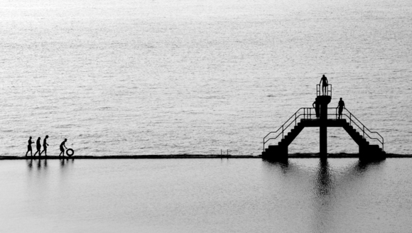 roll on, dive in