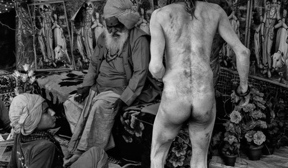 Naga Sadhu at Maha Khumb Mela