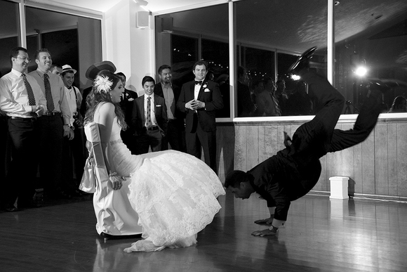 Break Dance Wedding
