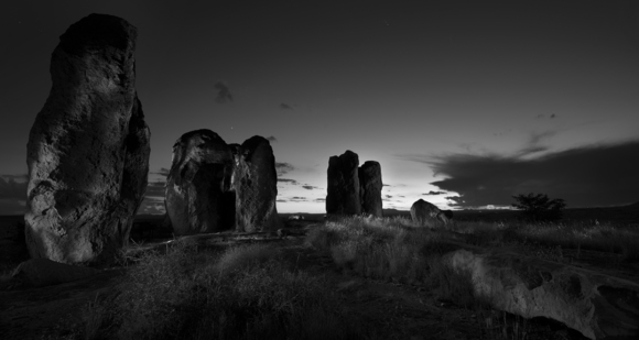 City of Rocks, Lightpainted