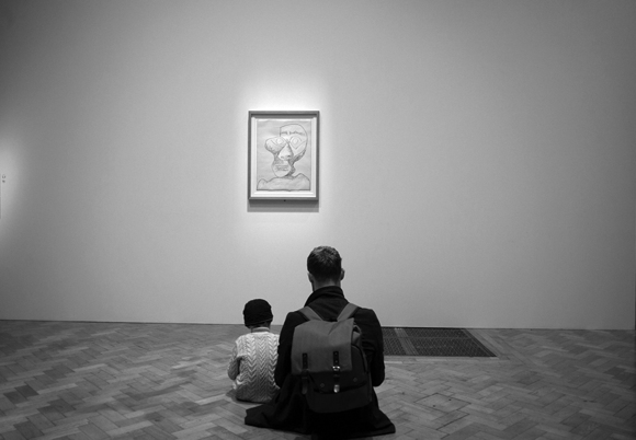 dad and art