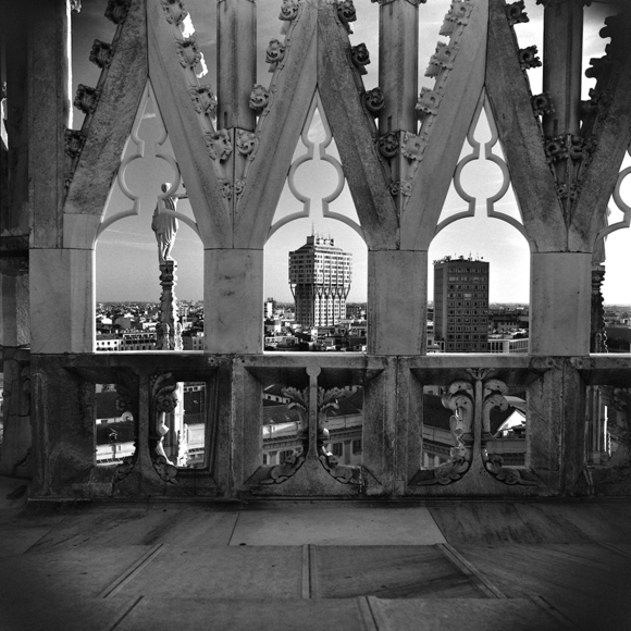The Velasca Tower (view from the terrace of the cathedral)