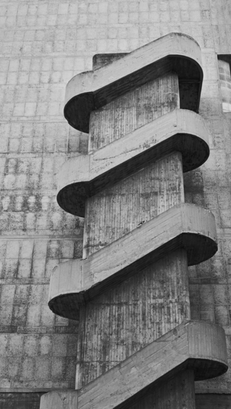 Staircase of La Cite Radieuse