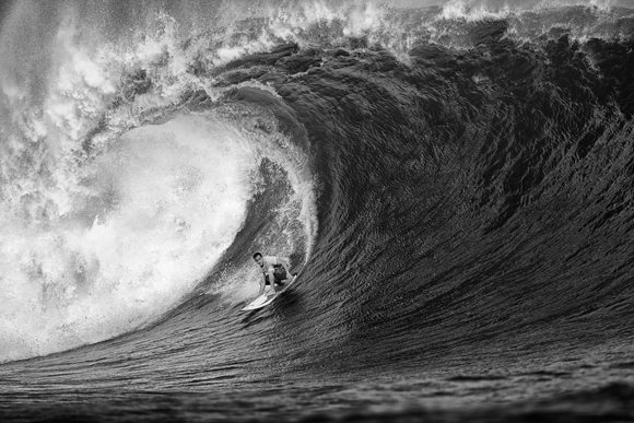 Huge barrel, Cloudbreak, Fiji