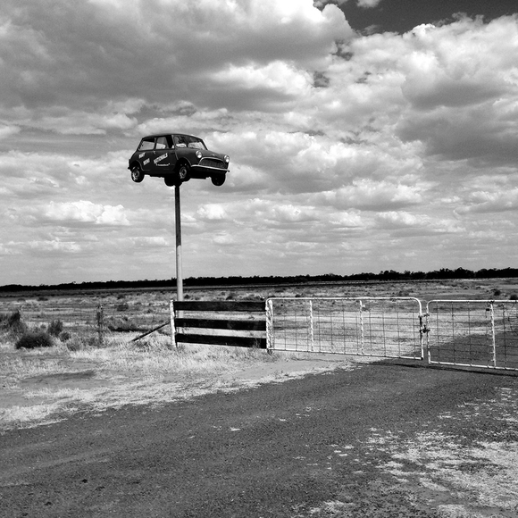 A Car Floats 