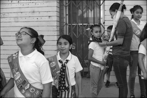 Girl Scouts at the border 