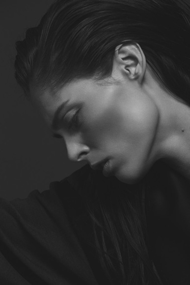 Quiet moment with Coco Rocha