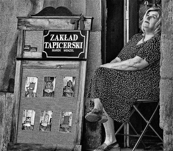 Shopkeeper in Krakow