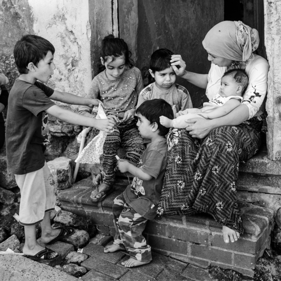 Refugee Family