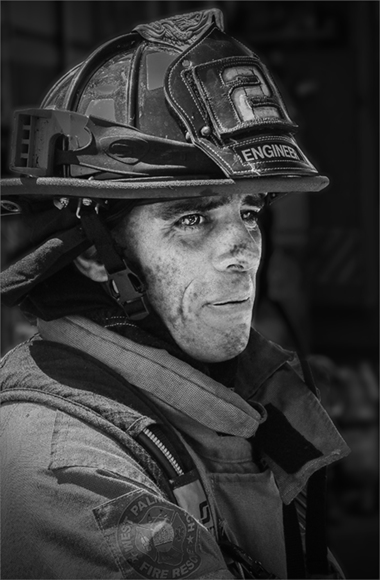 Sad Fireman