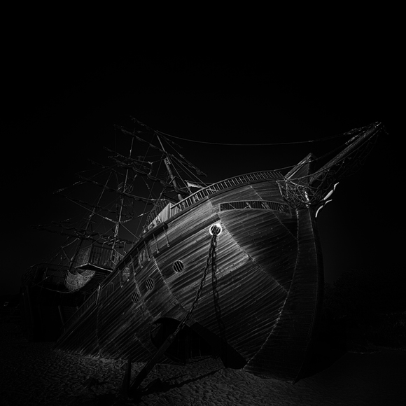 Sunken ship