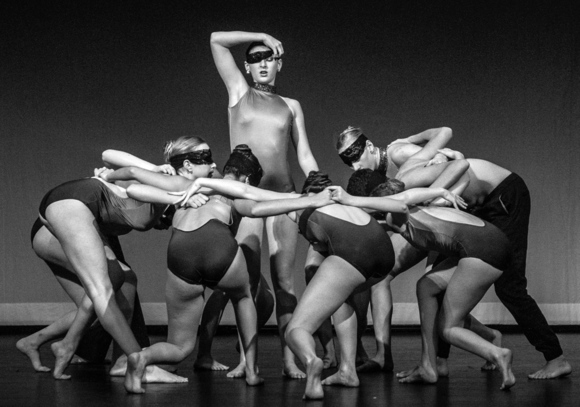 Dancer Peeking