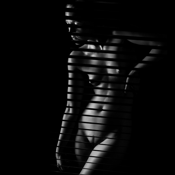 behind