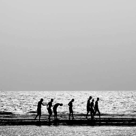 In between