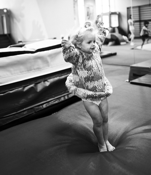 An Aspiring Gymnast