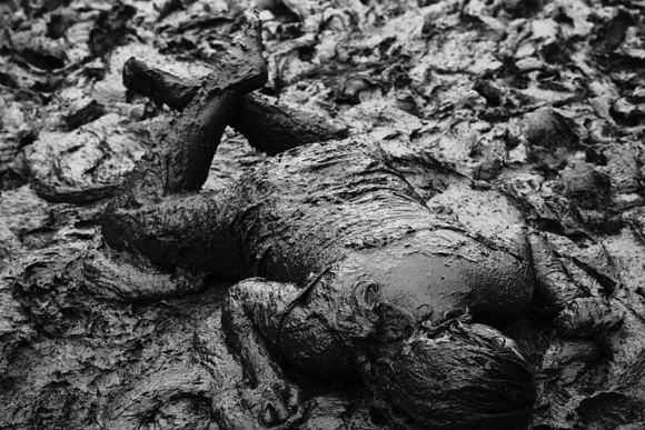 Glastonbury Festival Mud