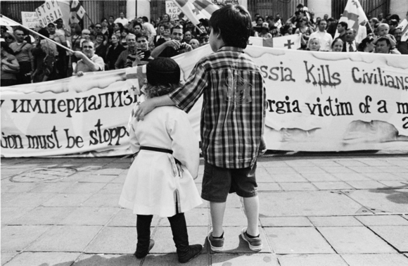 Georgia Protest, Brussels, 2008
