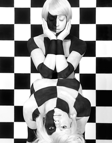 Checkered