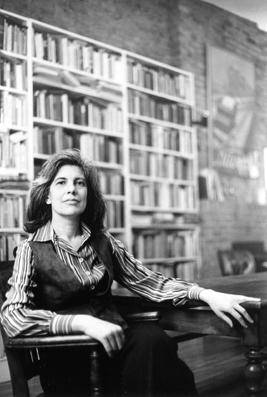 Susan Sontag in her home, 1978