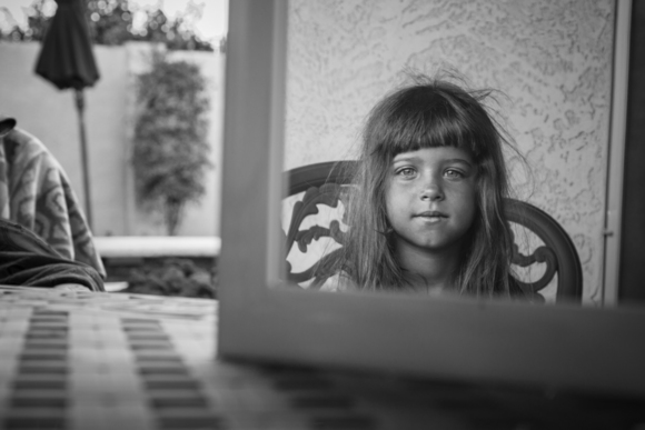Reflections of a Baby Face