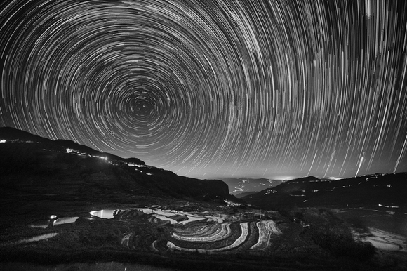 Facing North 4500 Seconds