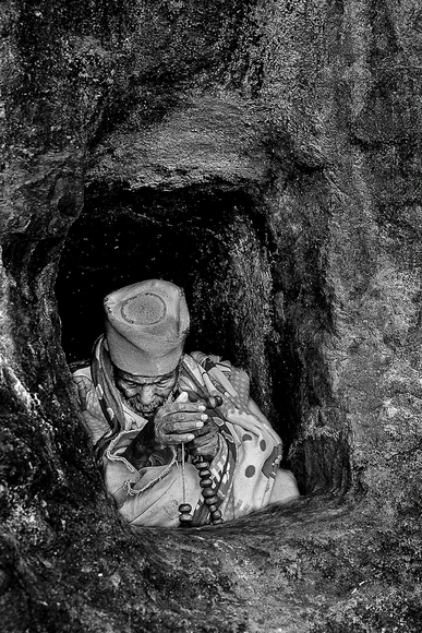 The Hermit, Lalibela, Ethiopia