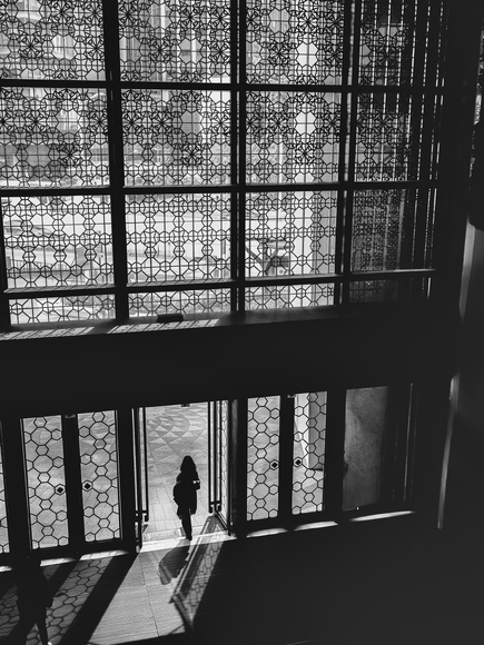 Walking into the light