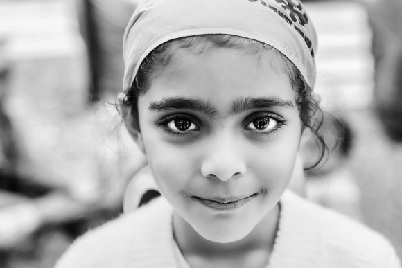 Girl in India