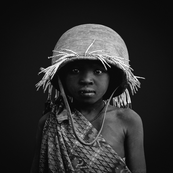 Mursi Girl in Omo Valley, Ethiopia, Africa