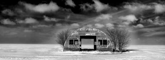 Frozen Barn Kansas