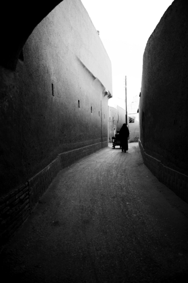 The Streets in Yazd