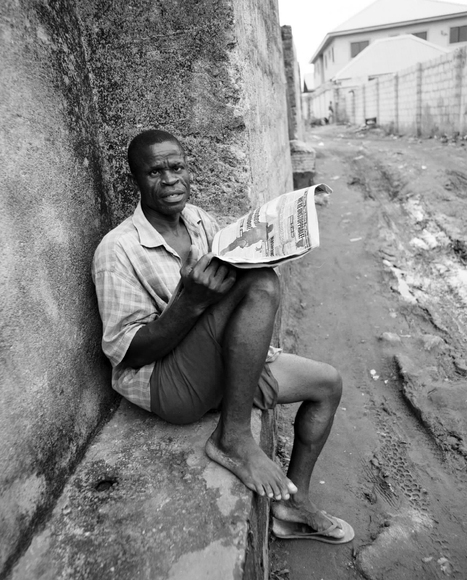 Just Reading My Newspaper Just Reading My Newspaper