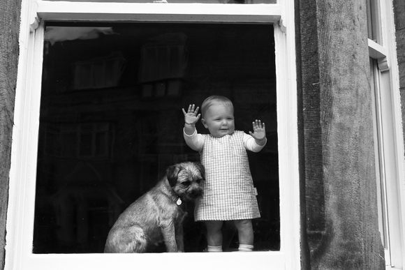 Girl and Dog