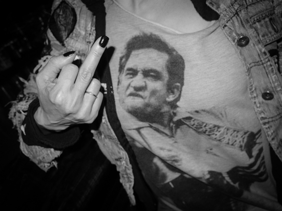 Homage to Johnny Cash and Jim Marshall