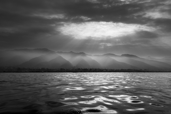 Dawn Over the Hills at Inle Lake - Myanmar