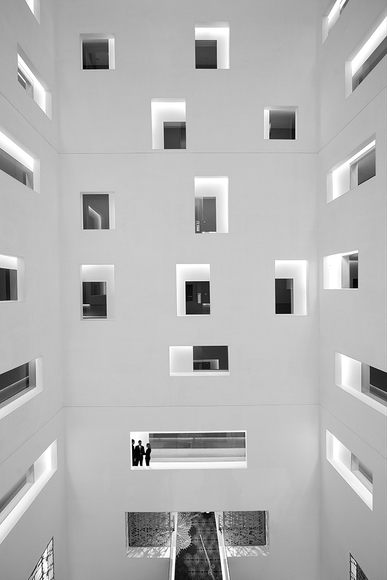 THE MANDARIN ORIENTAL BARCELONA -  ATRIUM  THE MANDARIN ORIENTAL BARCELONA -  ATRIUM