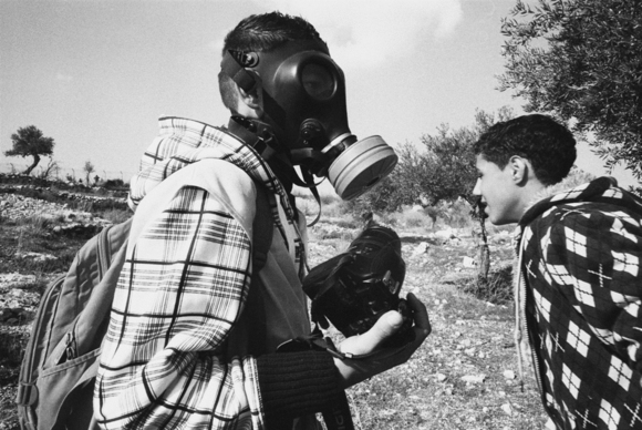 Bil'in young palestinian photographer