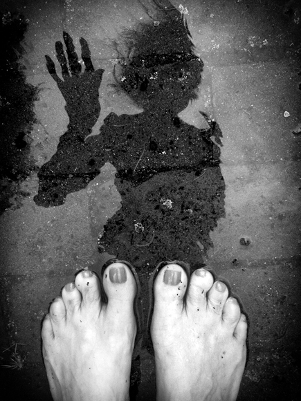 Waving Witch (self-portrait) Waving Witch (self-portrait)