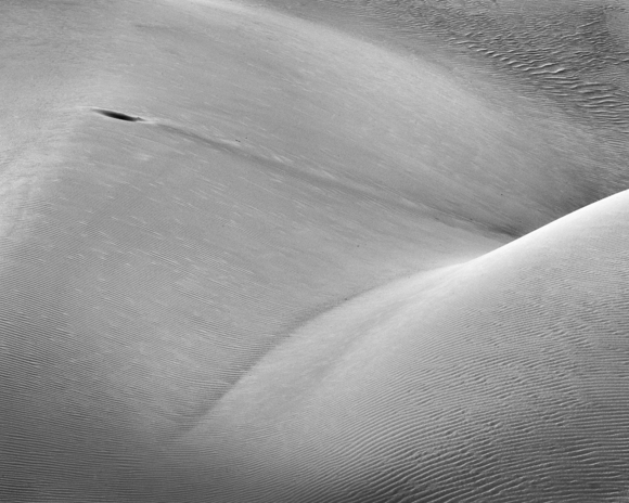 Nature's Nude in Sandy Dunes