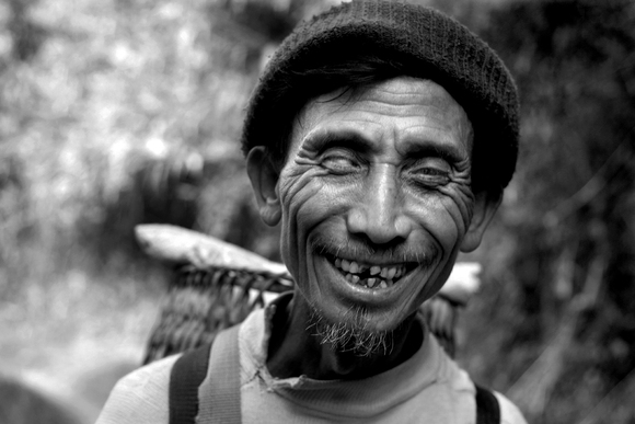 Laotian Paddy Rice Farmer