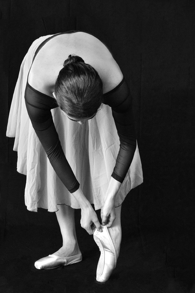 Adjusting Her Shoe Adjusting Her Shoe