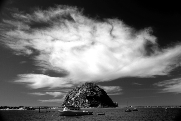 Cloud Over Morro Rock Cloud Over Morro Rock
