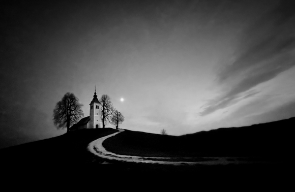 Moonlight over St Thomas