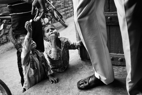 Customers at a Provision Store Customers at a Provision Store