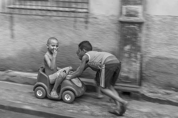 Cuban Boys at Play