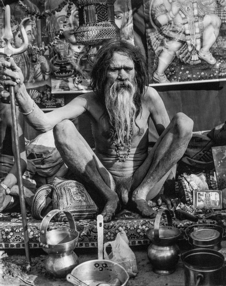 Sadhu at Kumbh Mela, Allahabad, India